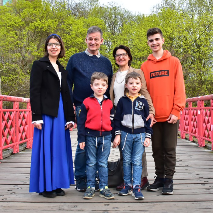 Daniele, Stefania; Pinuccia, Luca, Mattia, Richard