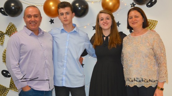 Dimitrie, Maria, Victoria and George Todorov